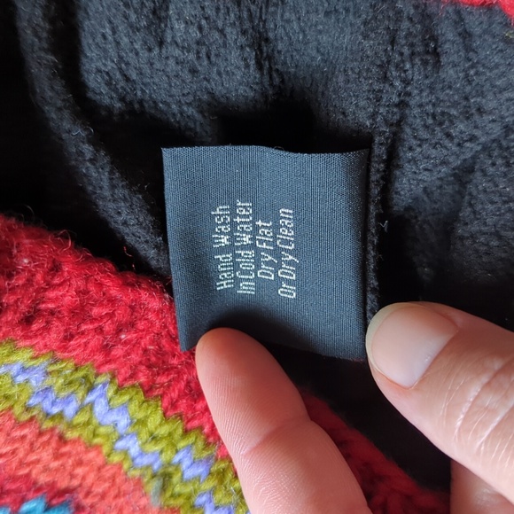 Wool Knit Ear Warmer, Ear Band, Unisex, Made In Nepal - Picture 4 of 6